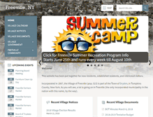 Tablet Screenshot of freevilleny.org